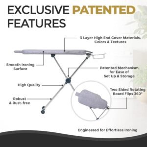 Dazzl 360™ Rotating Ironing Board