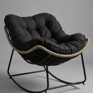 RockNest™ Modern Papasan Lounge Chair
