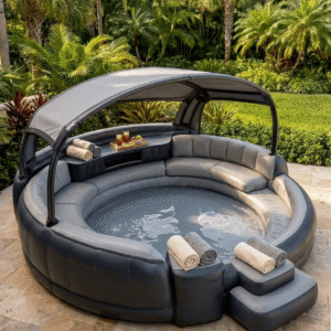 AquaLuxe™ LED Canopy Lounge Pool