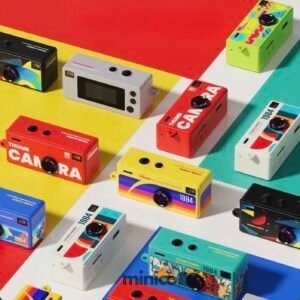 MiniVibe™ Retro Keychain Camera