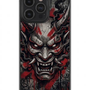 Demon Mask Street Art