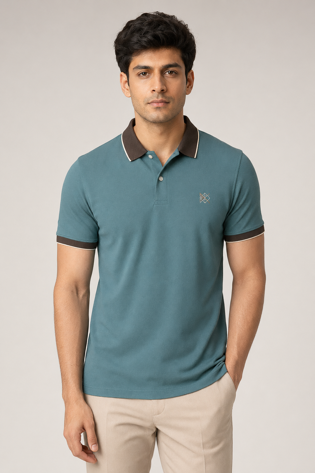 Atomizer Contrast Collar Polo