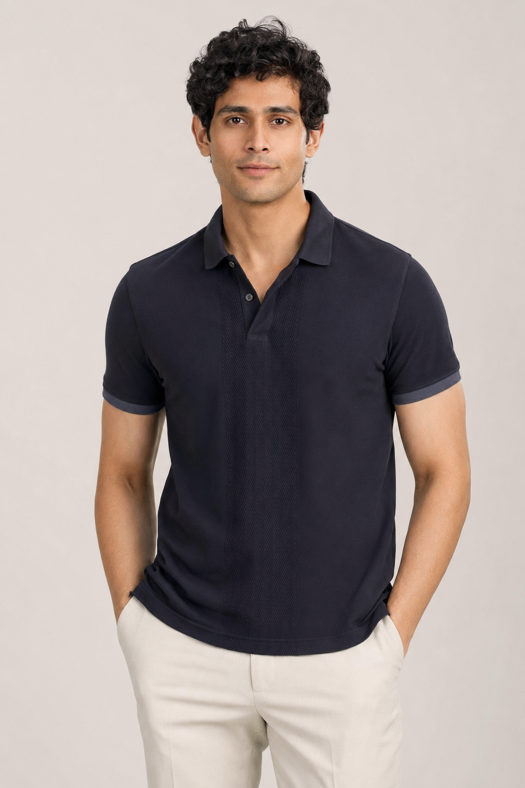 Limitless Navy Polo