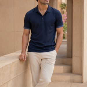 Limitless Navy Polo