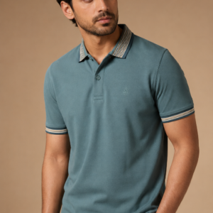 Atomizer Striped Collar Polo