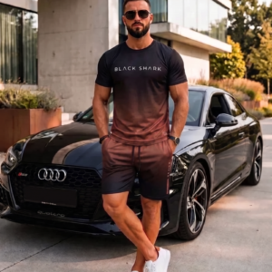 BlackShark™ Men’s Gradient Coord Set - Black Copper